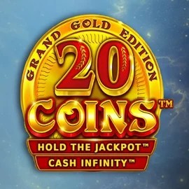 20 Coins Grand Gold Edition slot logo by Wazdan at Ice Casino