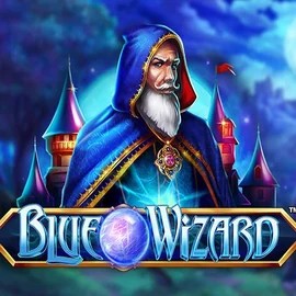 Blue Wizard by Quickspin, showcased at icemodchip.com – game logo