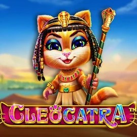 Cleocatra slot logo by Pragmatic Play at Ice Casino