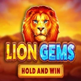 Lion Gems Hold and Win slot logo by Playson at Ice Casino
