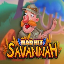 Mad Hit Savannah slot icon by RubyPlay, available at Ice Casino