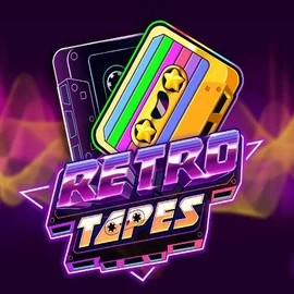 Retro Tapes logo by Push Gaming at Ice Casino