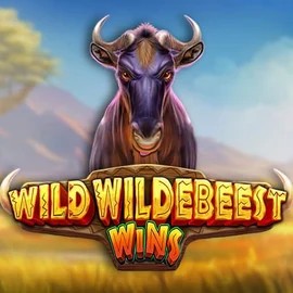 Wild Wildebeest Wins slot logo by Pragmatic Play at Ice Casino